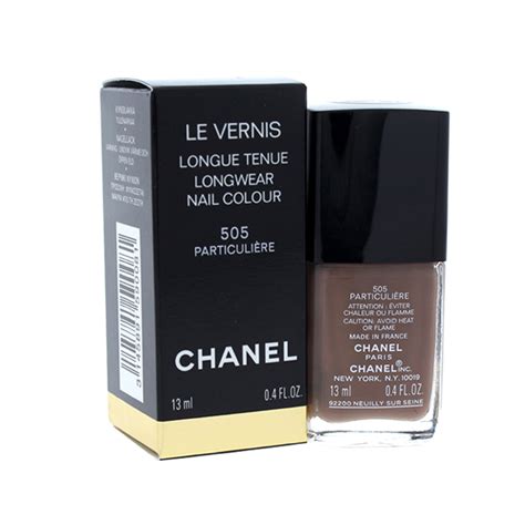 chanel les vernis nail colour|chanel 505 nail polish.